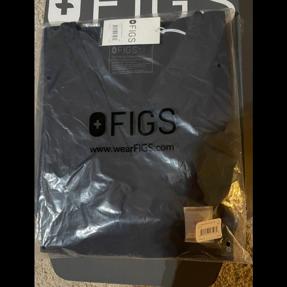 Figs Casma Quiet Navy